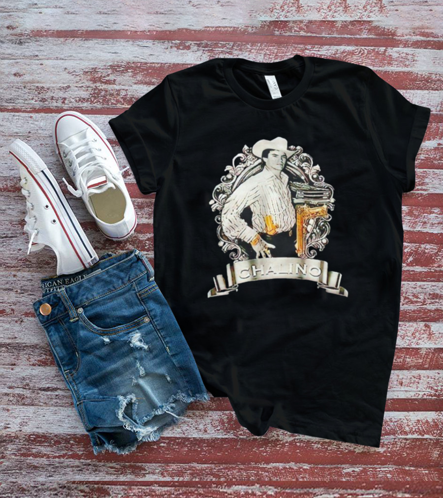 Chalino Sanchez Iconic Cowboy Portrait Vintage Novelty T-Shirt