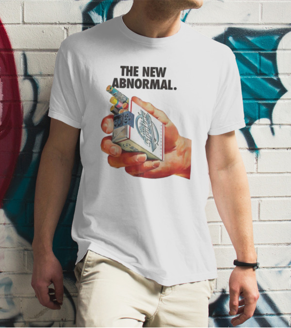 The Strokes The New Abnormal Album Cover Artwork Hand Holding Cigarette Box T-Shirt