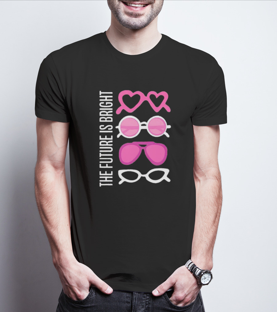 Barbie The Future Is Bright Sunglasses Collection T-Shirt