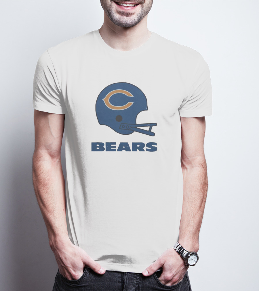Chicago Bears Helmet Iconic T-Shirt