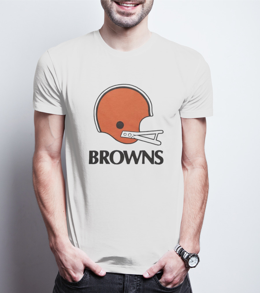 Cleveland Browns Helmet Browns T-Shirt