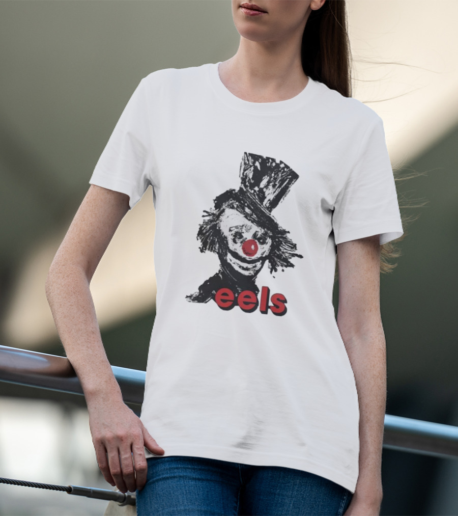 Eels Creepy Clown Art Band Merchandise T-Shirt