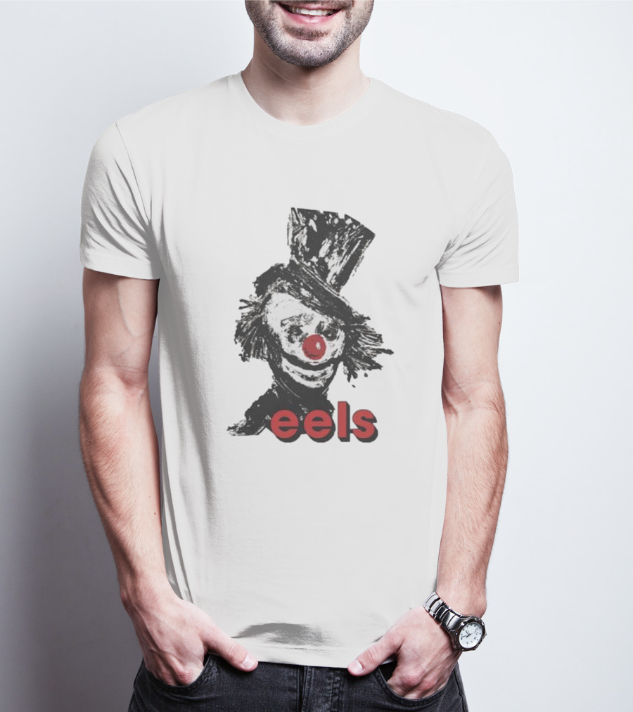 Eels Creepy Clown Art Band Merchandise T-Shirt