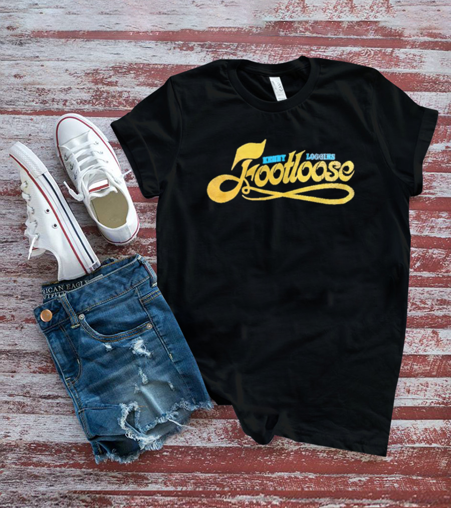 Kenny Loggins Footloose Vintage Retro Script T-Shirt