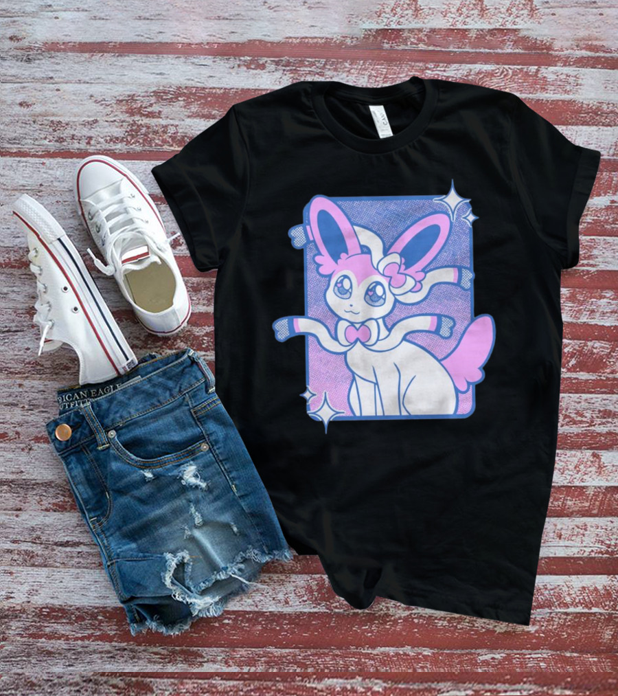 Pokemon Sylveon Cute Kawaii Pastel Fan T-Shirt