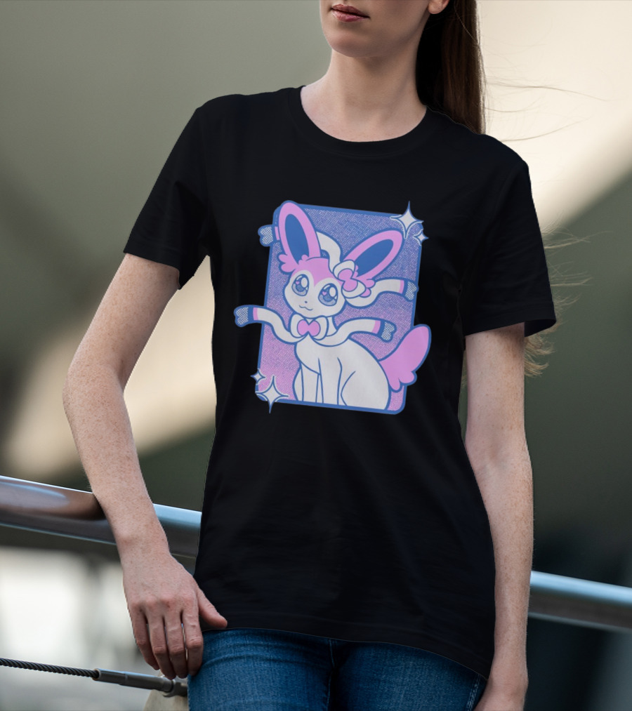 Pokemon Sylveon Cute Kawaii Pastel Fan T-Shirt