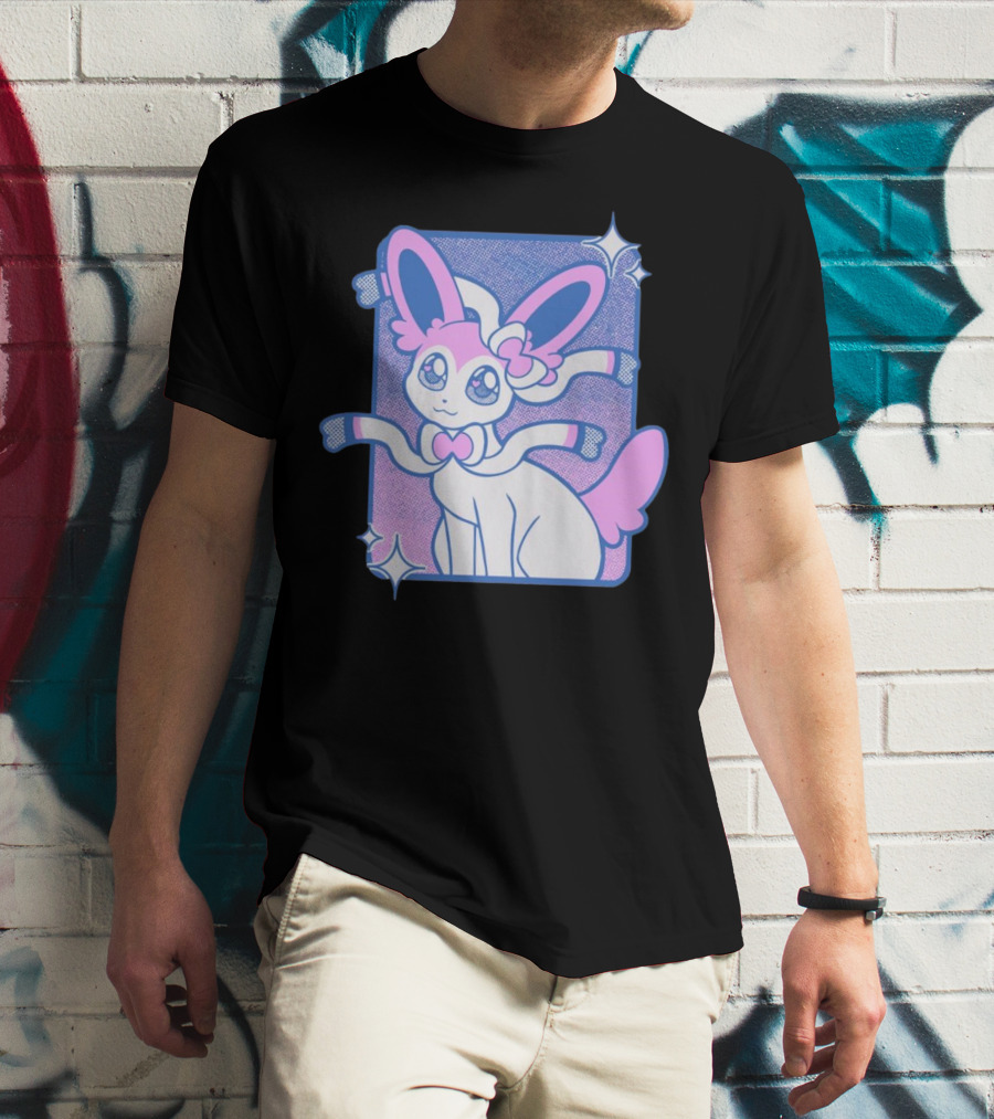Pokemon Sylveon Cute Kawaii Pastel Fan T-Shirt