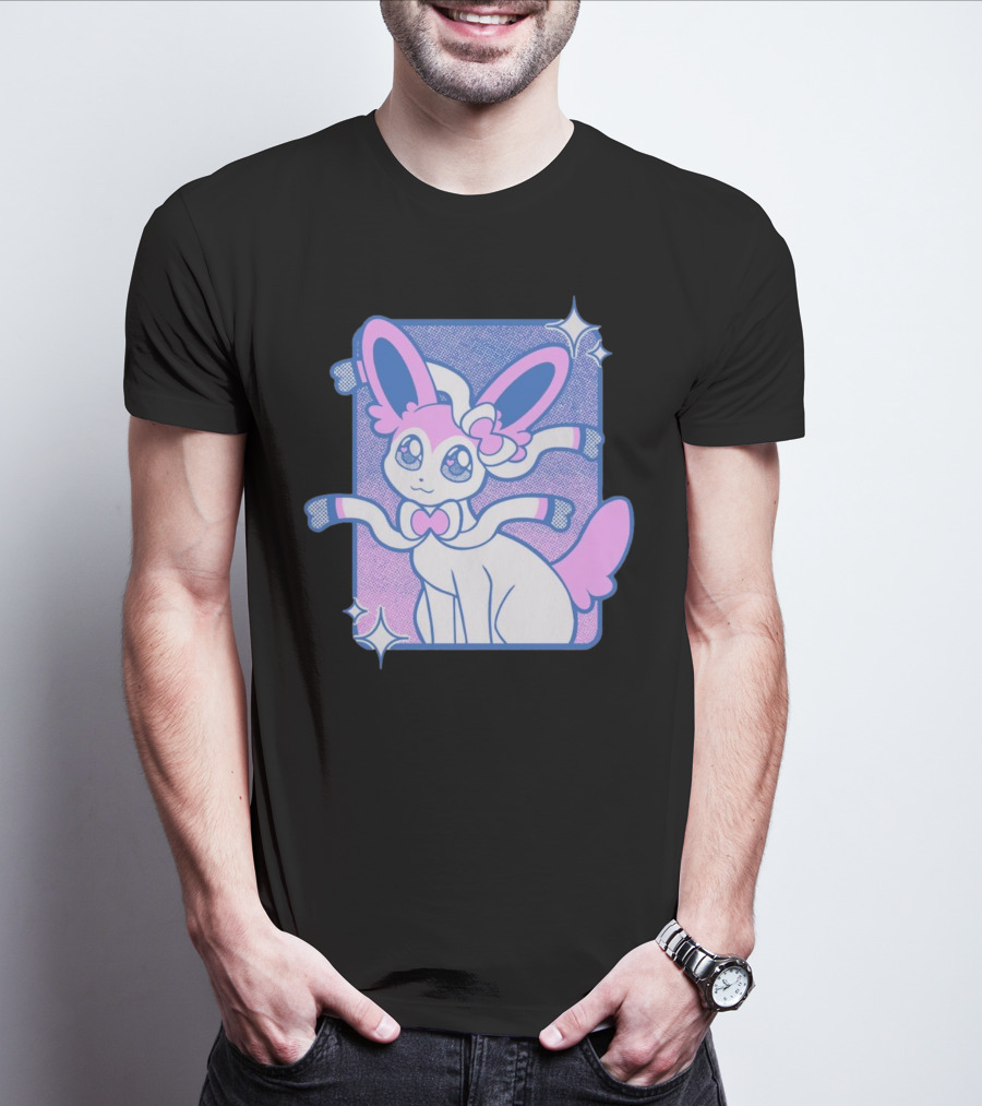 Pokemon Sylveon Cute Kawaii Pastel Fan T-Shirt