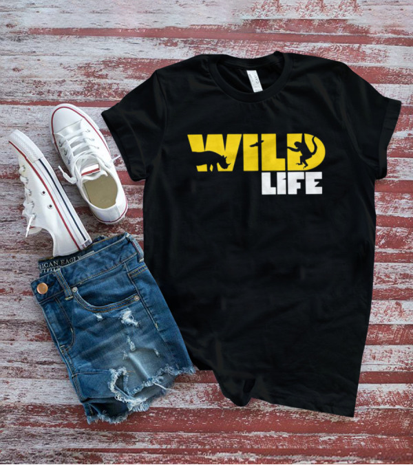 Wild Life Rhino Monkey T-Shirt