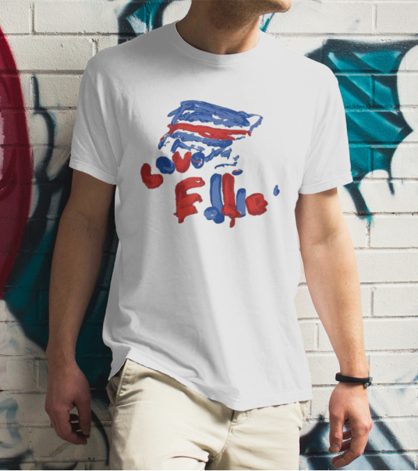 Buffalo Love Eddie Bills Colors T-Shirt