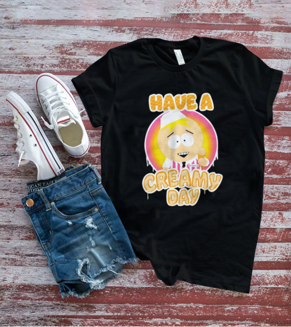 Have A Creamy Day DikinBaus Hot Dogs Ice Cream Cone T-Shirt