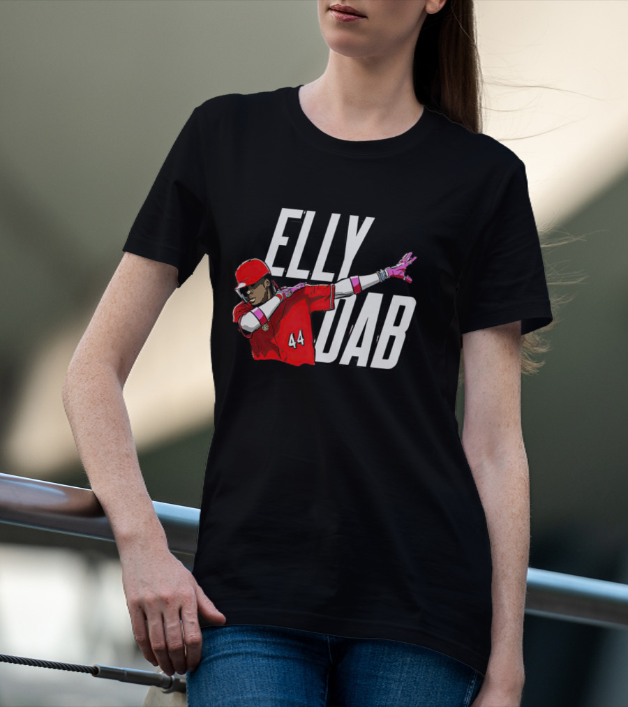 ELLY DAB Elly De LA Cruz Dabbing Number 44 T-Shirt