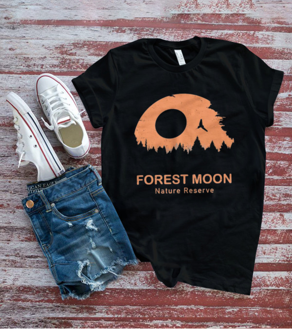 Forest Moon Nature Reserve Endor And The Death Star Return Of The Jedi T-Shirt