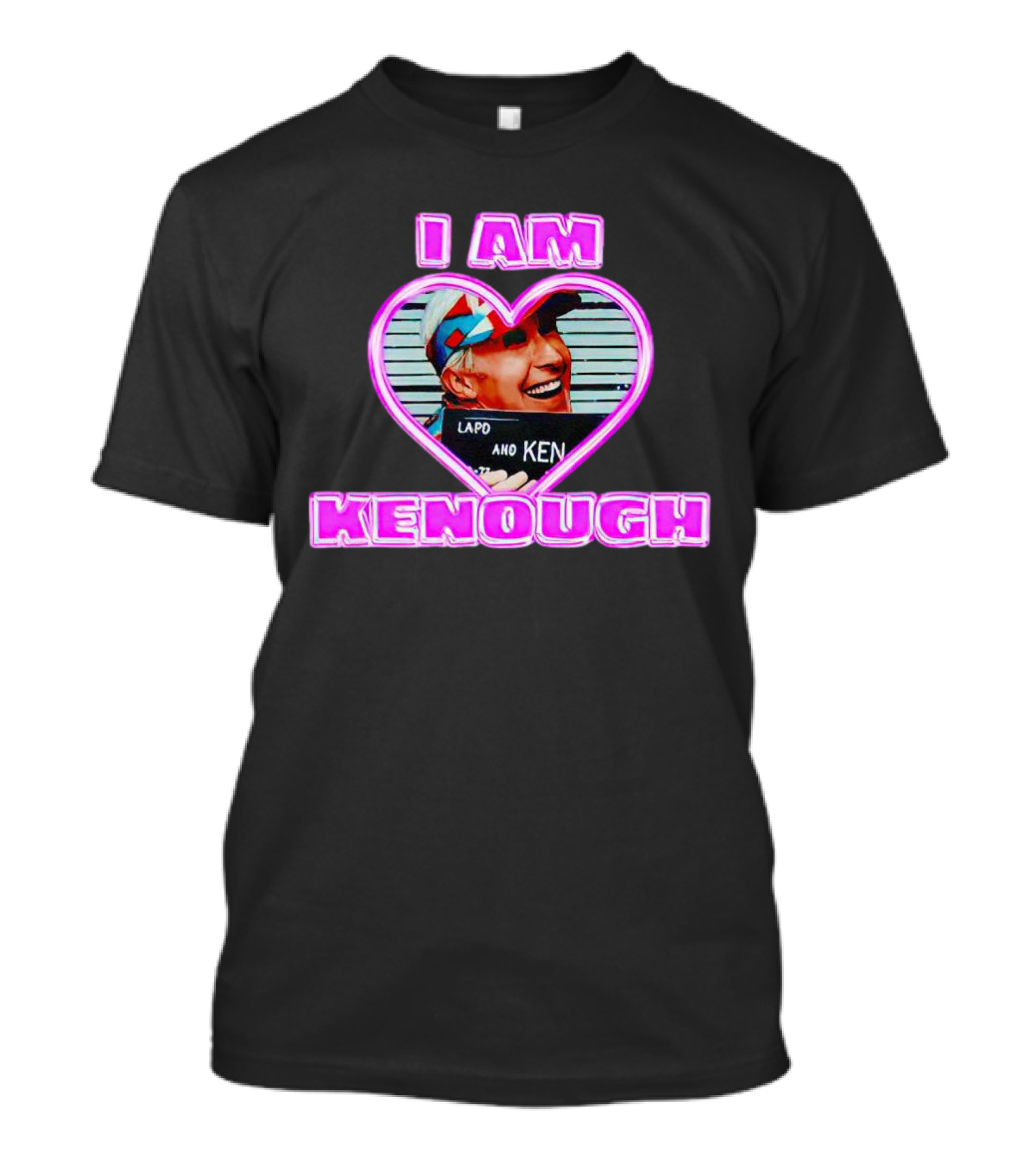 I Am Kenough Ryan Gosling Barbie Heart Ken T-Shirt