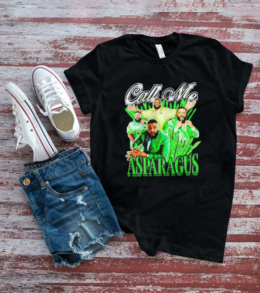 Call Me Asparagus DJ Khaled Green T-Shirt