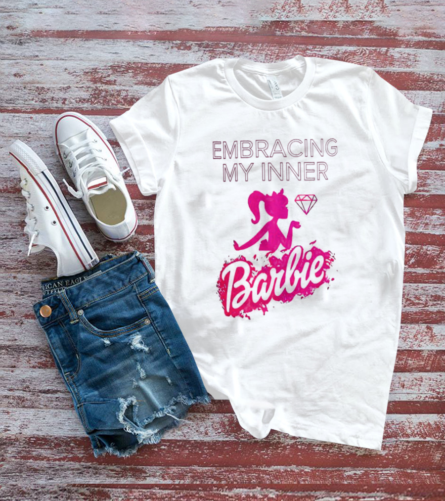 Embracing My Inner Barbie Pink Diamond T-Shirt