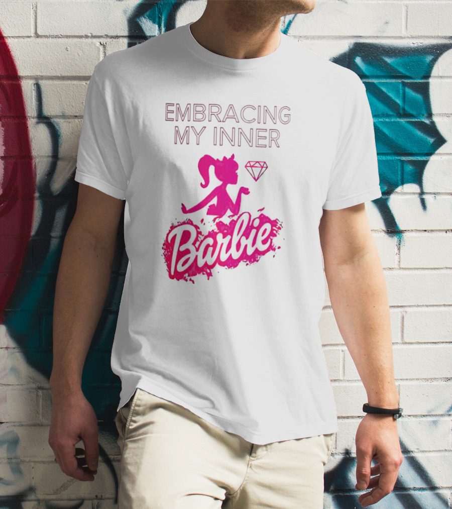 Embracing My Inner Barbie Pink Diamond T-Shirt