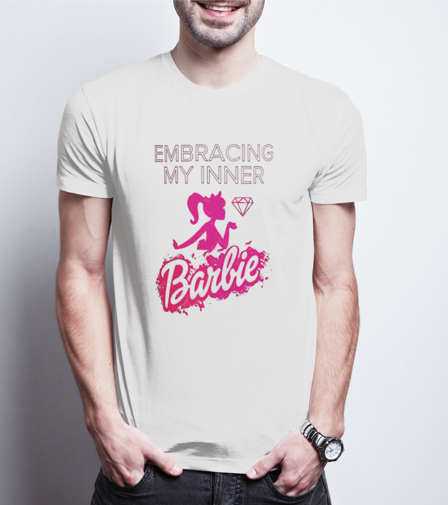Embracing My Inner Barbie Pink Diamond T-Shirt