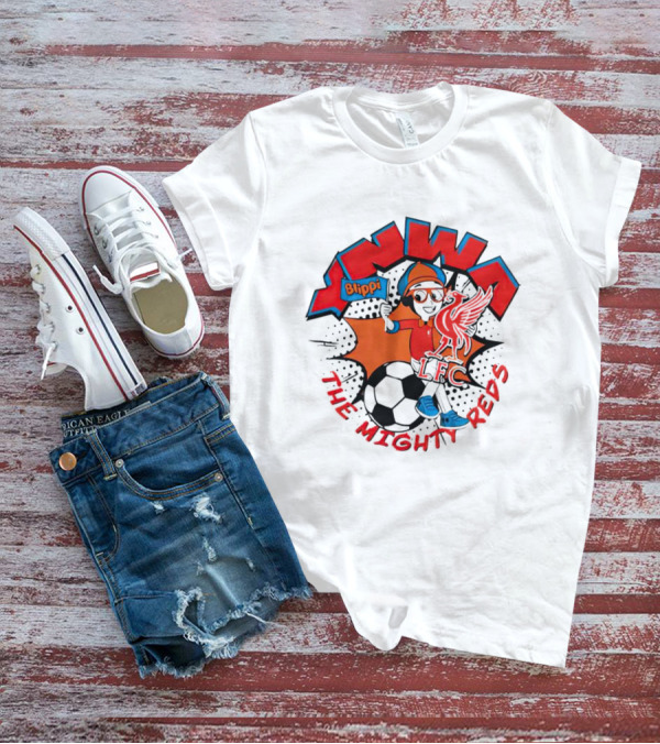 Blippi YNWA LFC The Mighty Reds T-Shirt