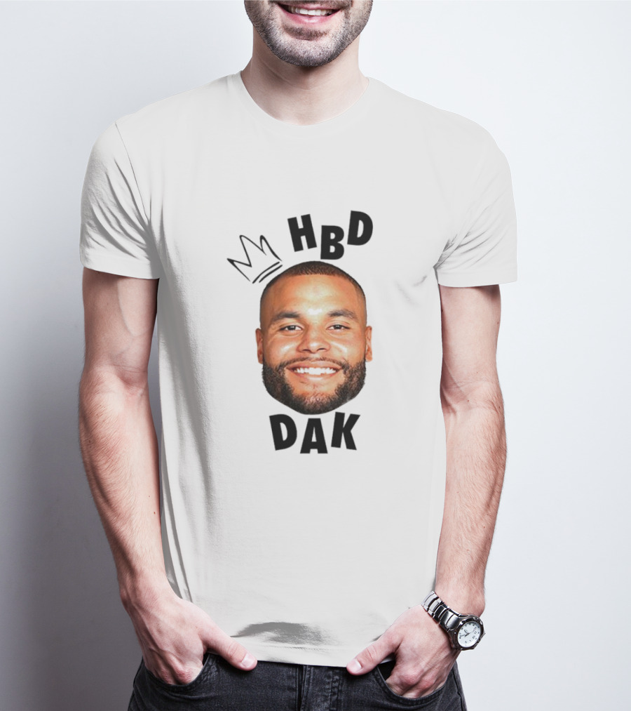 HBD Dak Prescott Birthday Celebration Iconic T-Shirt