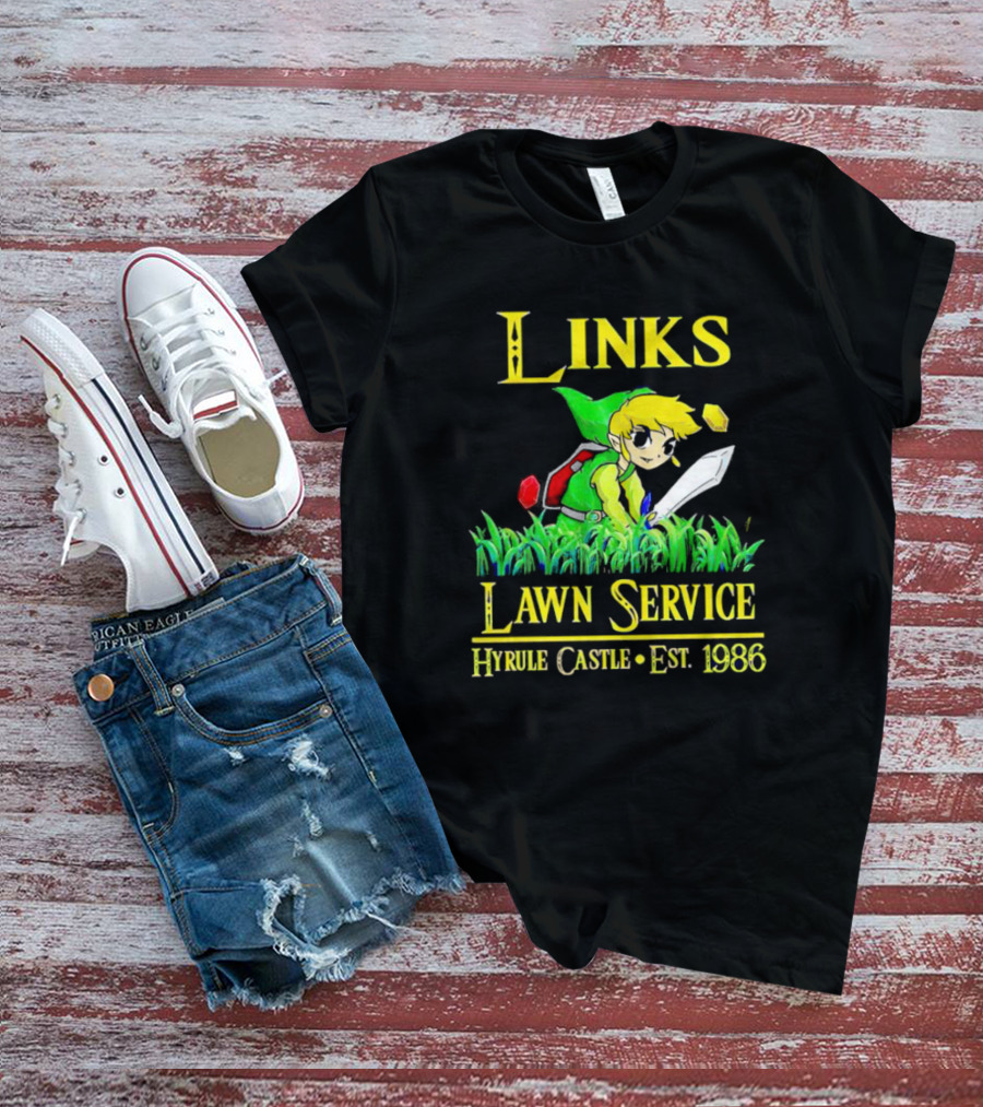 Links Lawn Service Hyrule Castle Est. 1986 T-Shirt
