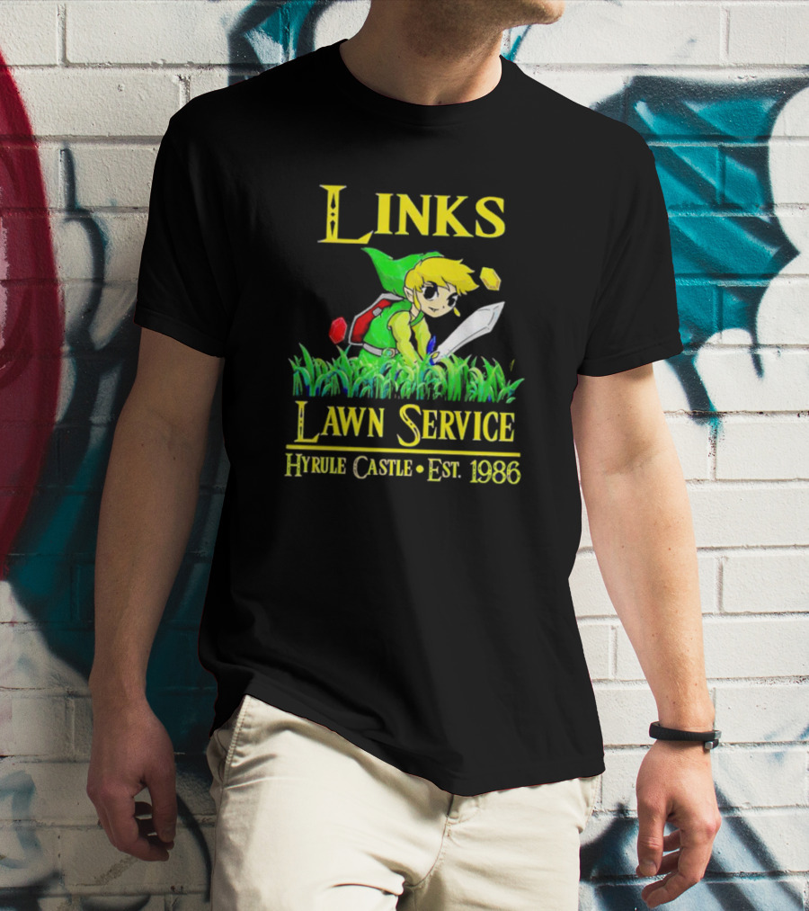 Links Lawn Service Hyrule Castle Est. 1986 T-Shirt