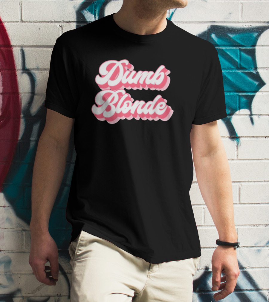 Dumb Blonde Barbie Movie Aesthetic T-Shirt