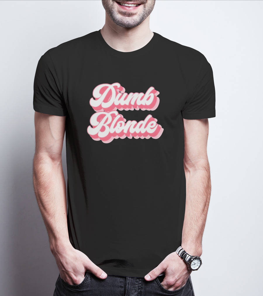 Dumb Blonde Barbie Movie Aesthetic T-Shirt