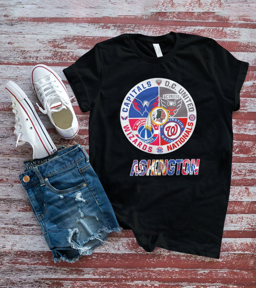 Capitals Wizards Nationals DC United Washington T-Shirt