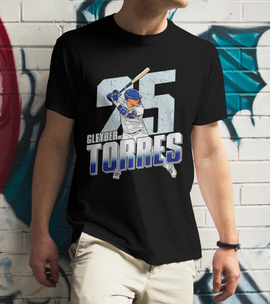 Gleyber Torres 25 New York Yankees MLB T-Shirt