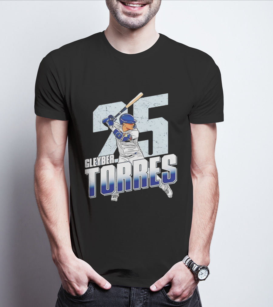 Gleyber Torres 25 New York Yankees MLB T-Shirt