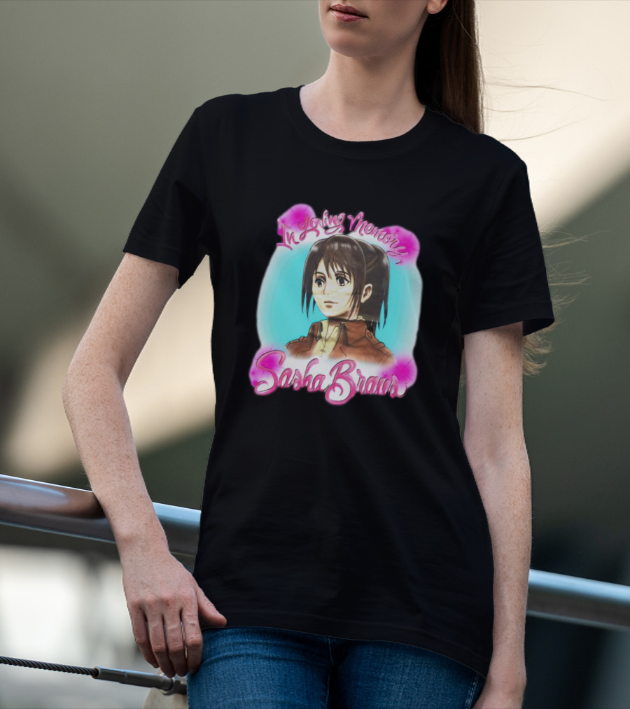 In Loving Memory Sasha Braus Attack On Titan T-Shirt