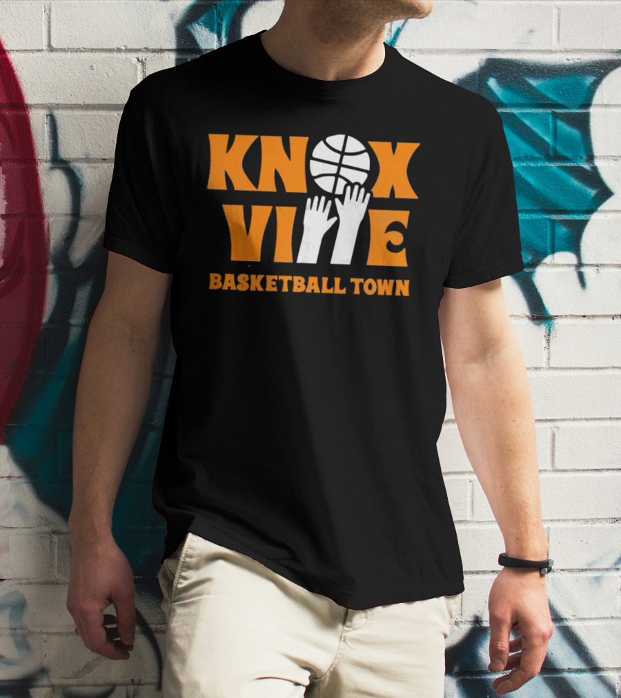 Knoxville Basketball Town Hoops Enthusiast T-Shirt