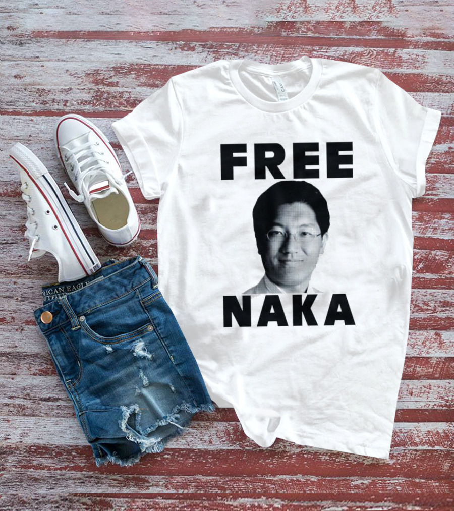 FREE NAKA Black White Pixelated T-Shirt