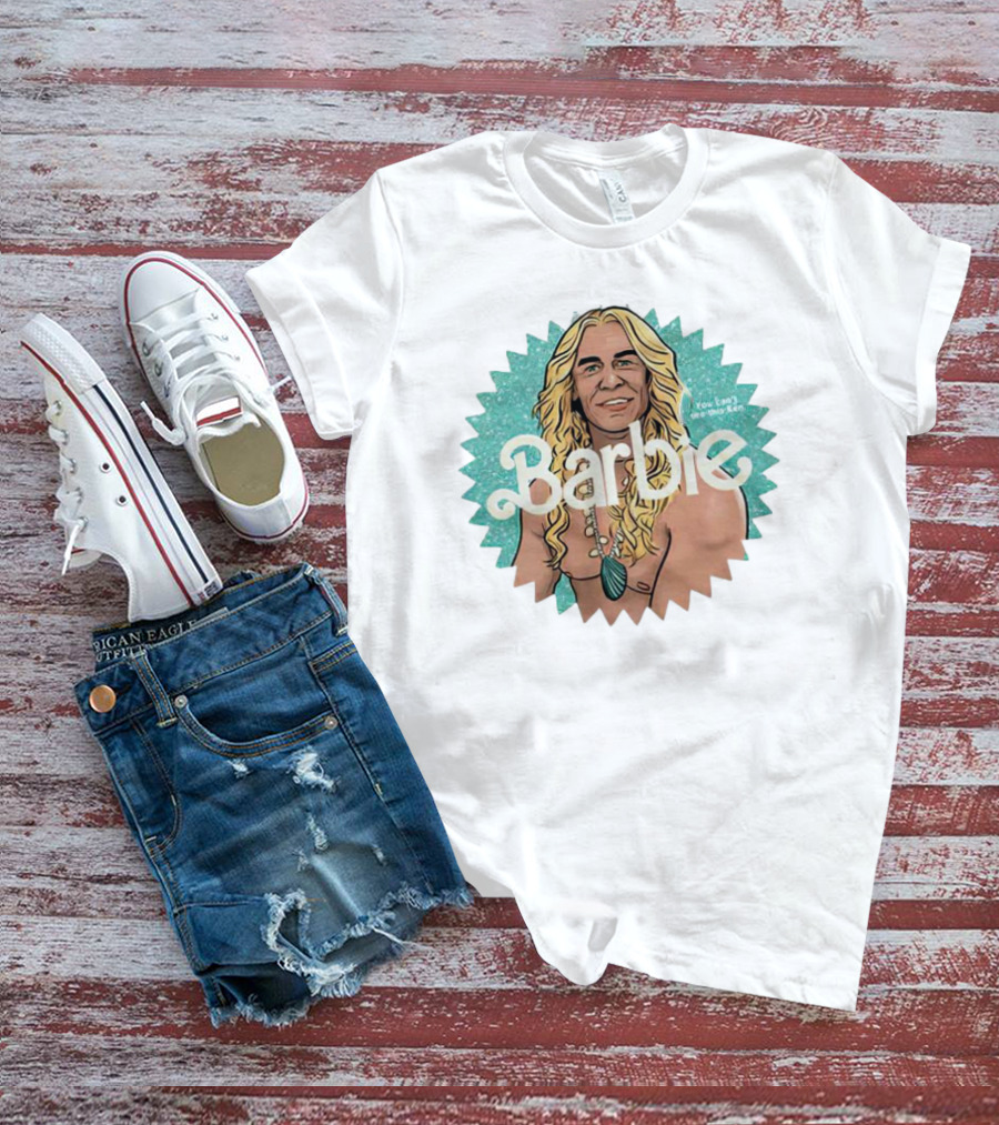 Barbie You Can't See This Ken Long-Haired Sunglasses Necklace T-Shirt