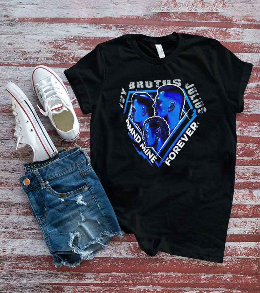 Ivy Brutus Julius Diamond Mine Forever Blue Portrait Trio T-Shirt