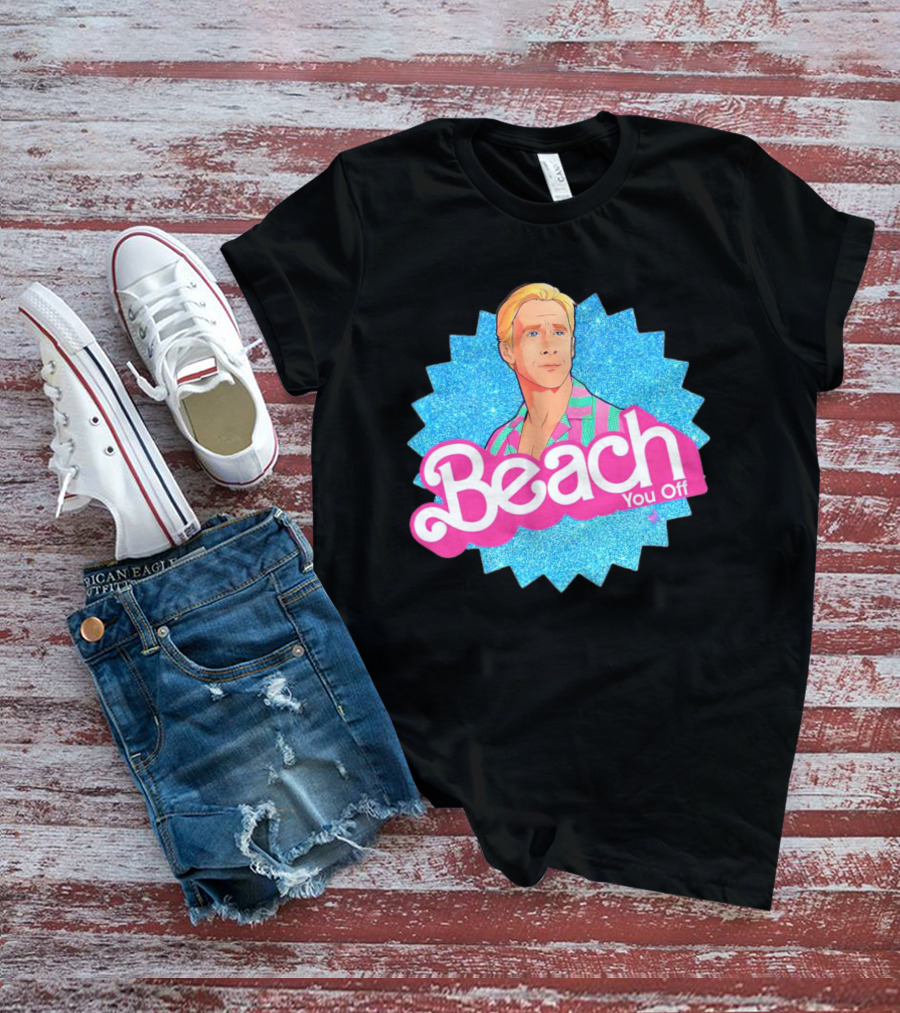 Ken Barbie Beach You Off Retro Pop T-Shirt