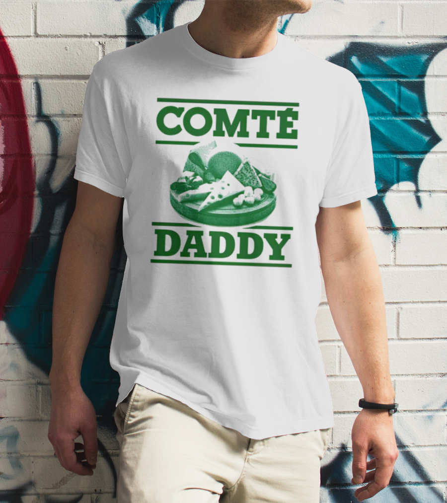 Comté Daddy Cheese Plate T-Shirt