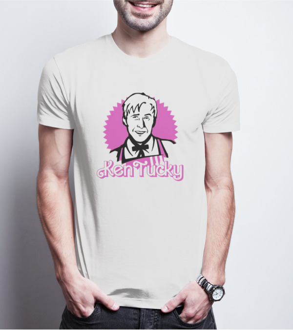 Ryan Gosling Ken Tucky Barbie Mashup T-Shirt