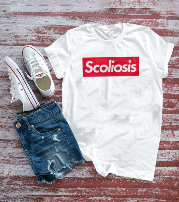 Scoliosis Red Box T-Shirt