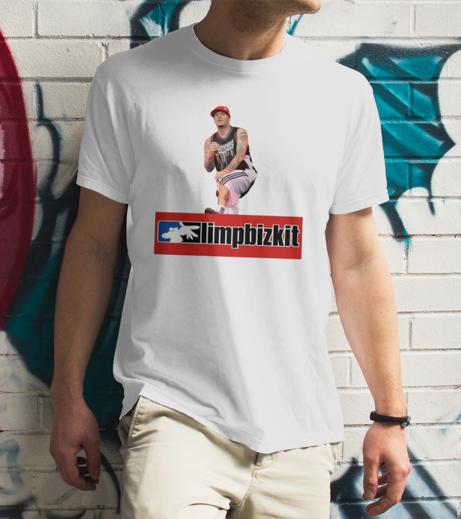 Limpbizkit Fred Durst Red Cap Black Tank Top Music Performance T-Shirt