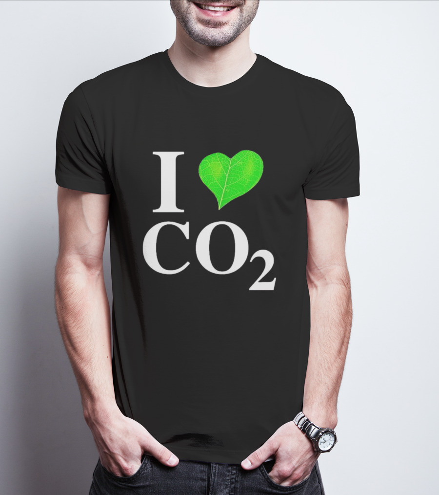 Robin Monotti I Heart CO2 Leaf T-Shirt