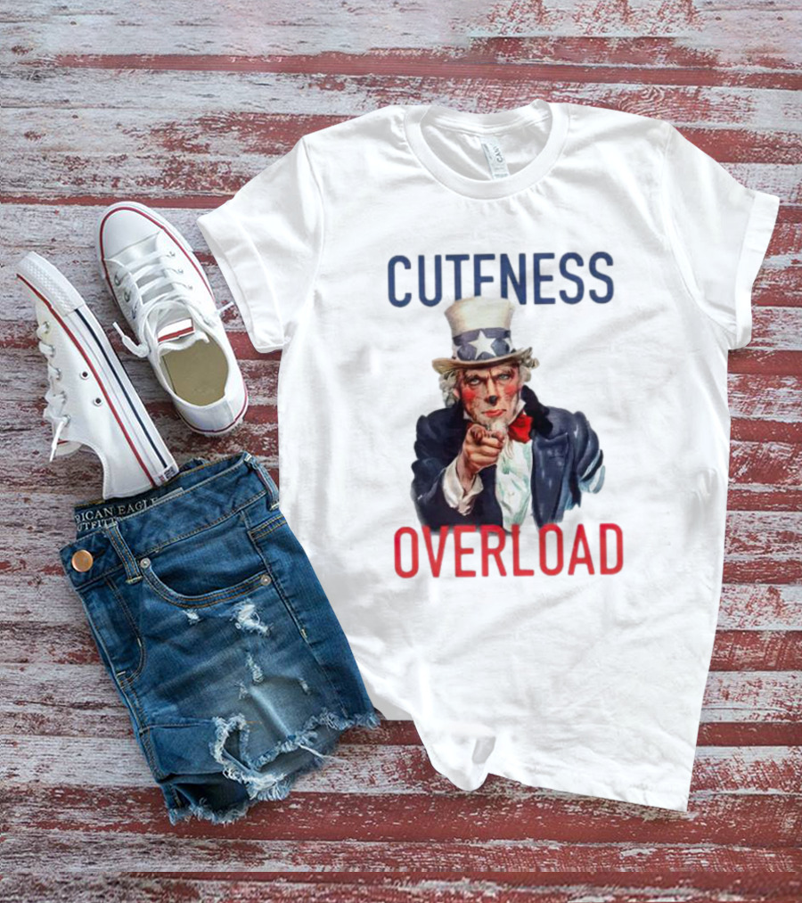 Cuteness Overload Uncle Sam T-Shirt