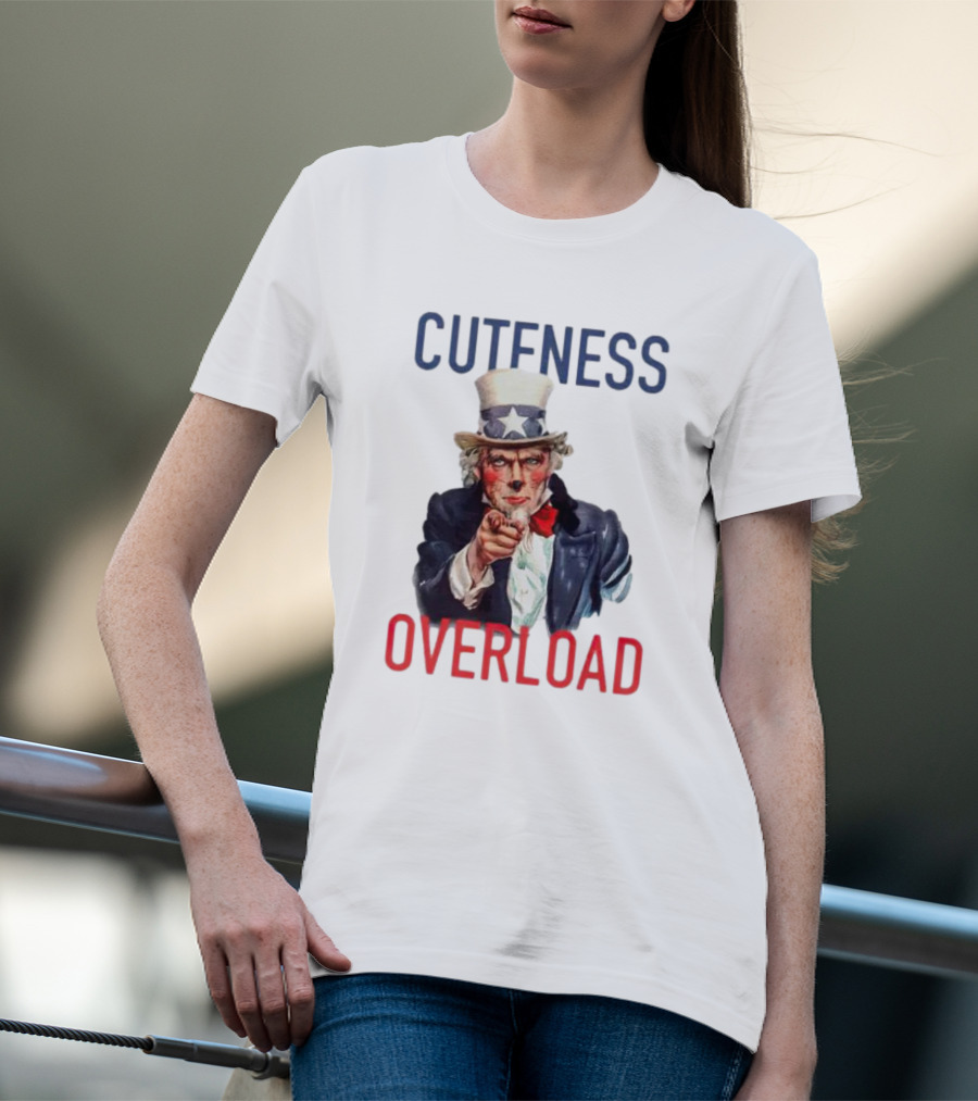 Cuteness Overload Uncle Sam T-Shirt