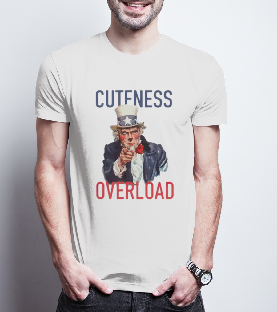 Cuteness Overload Uncle Sam T-Shirt