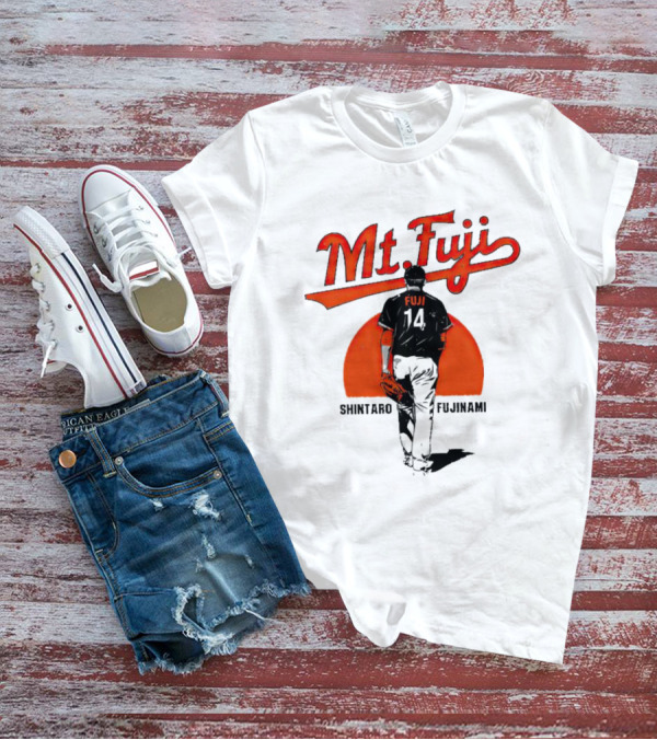 Shintaro Fujinami Mt. Fuji Baseball Baltimore Orioles T-Shirt