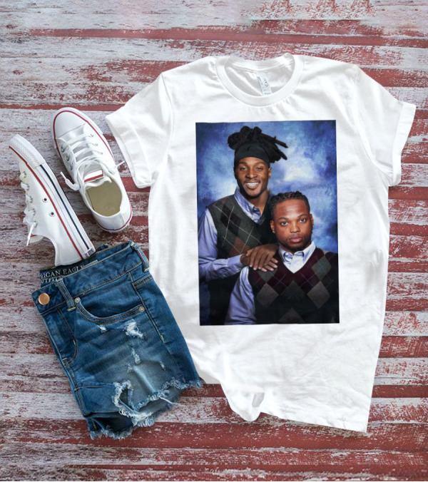 Tennessee Titans Derrick Henry DeAndre Hopkins Step Brothers Photo T-Shirt