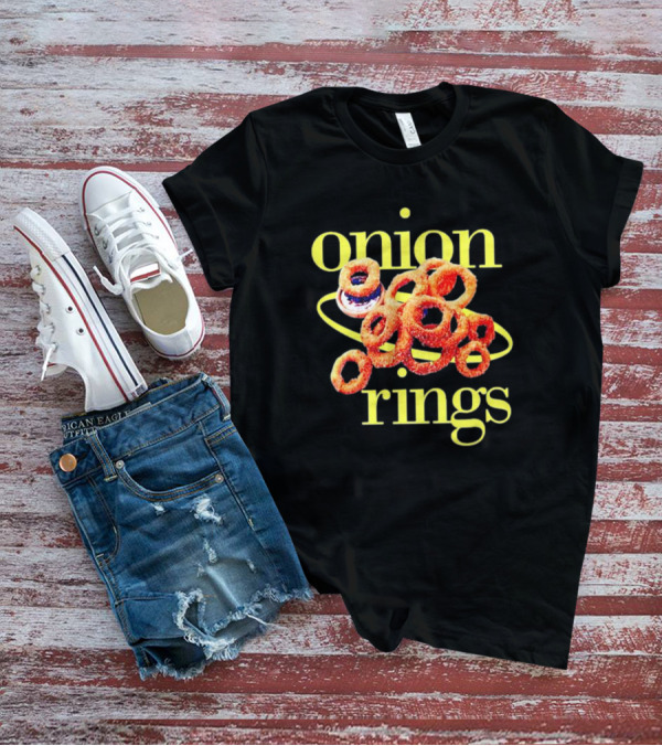 Onion Rings Saturn Orbit Rings T-Shirt