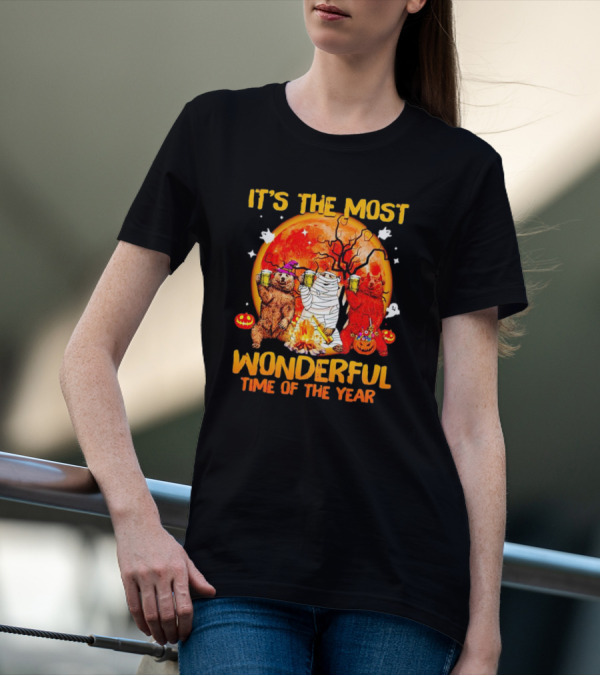 It's The Most Wonderful Time Of The Year Bear Halloween T-Shirt