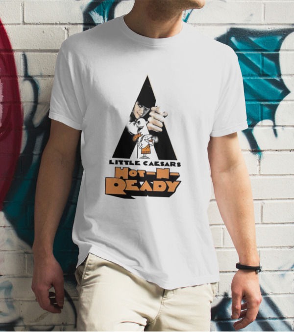 Little Caesars Hot-N-Ready Godfather Parody Pizza Mafia T-Shirt